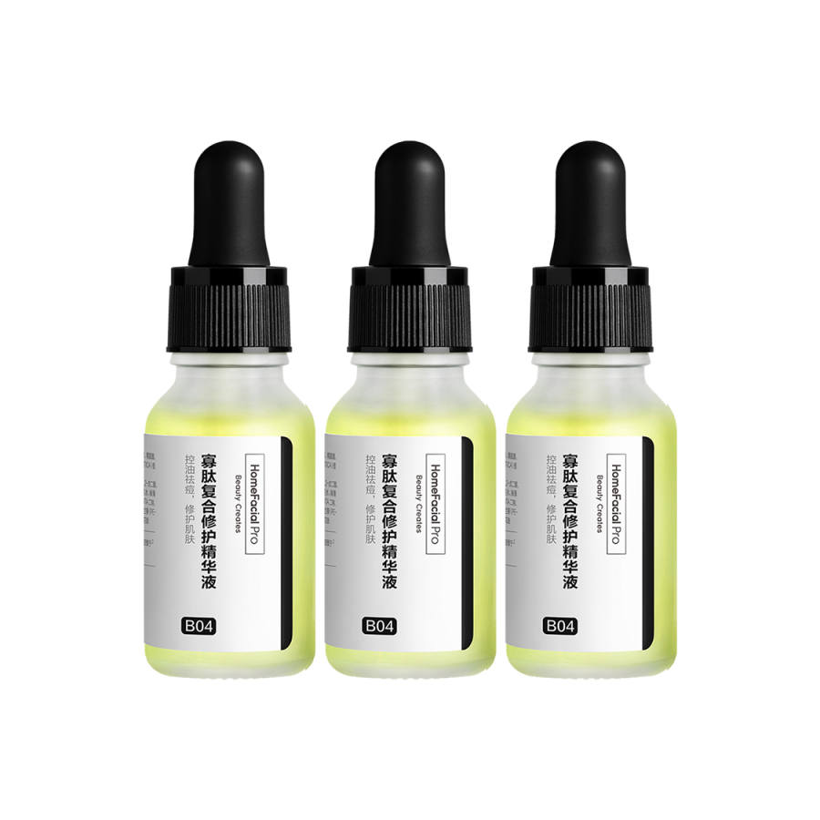 HomeFacialPro Oligopeptide Composite Repairing Serum Lotion Acne Fighting Soothing Hydrating Repairing Oil Control 3.0