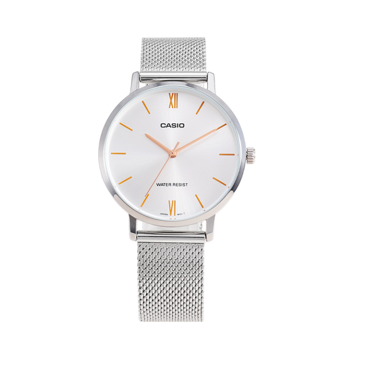 CASIO CASIO Unisex Standard Series 34mm Silver Watch