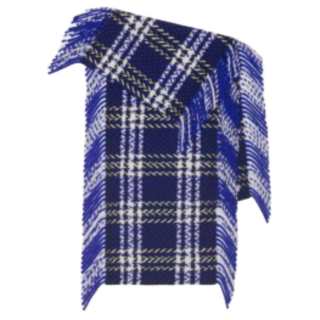 Burberry Check pattern Wool Scarf