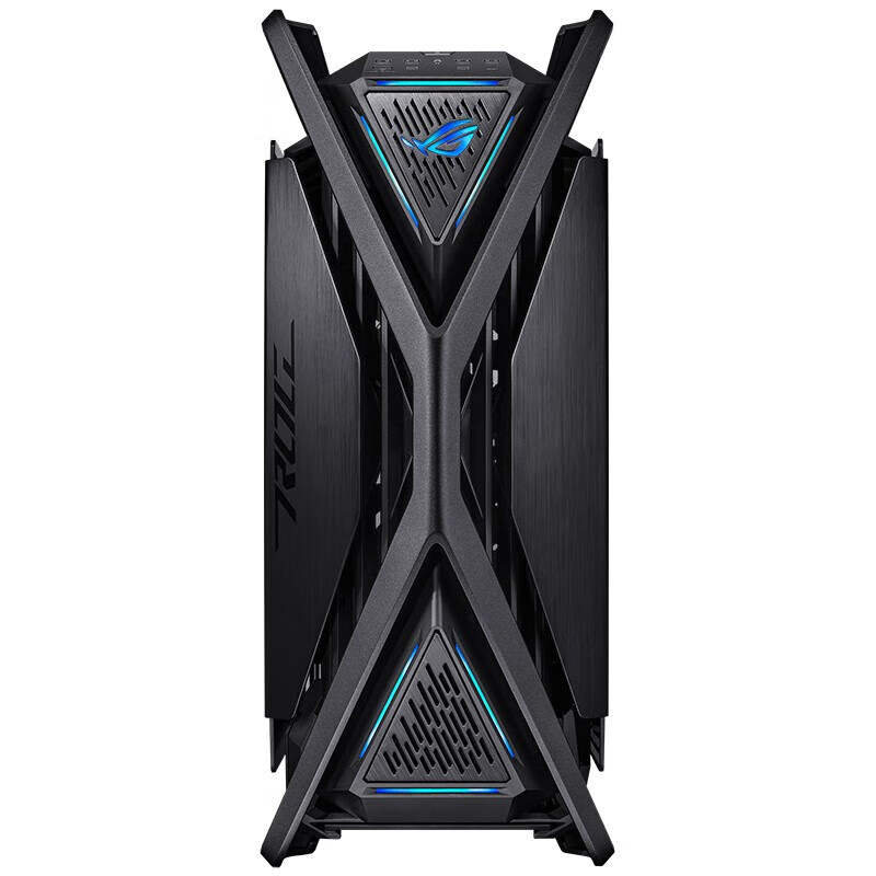 ROG GR701 ROG HYPERION GR701 Creation God, Aluminum Alloy X Frame, Supports EATX Motherboard, Dual 420 Liquid Cooling