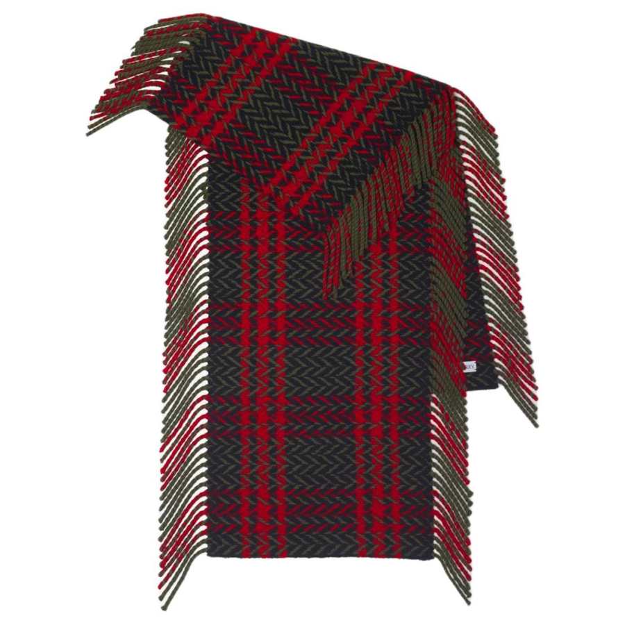 Burberry Wool Knit Scarves Women's Lake Color