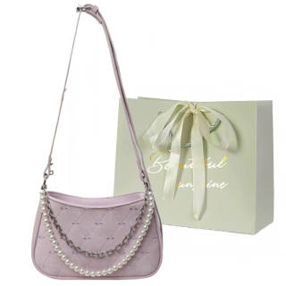 JIANGLIDA Pu Crossbody Bags Regular Women's Black/Ecru/Purple