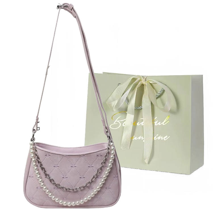 JIANGLIDA Pu Crossbody Bags Regular Women's Black/Ecru/Purple