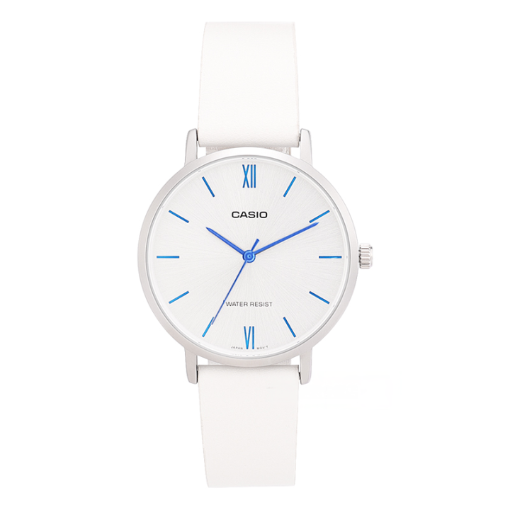 CASIO CASIO Women's 34mm White Watch LVT01L-7B1