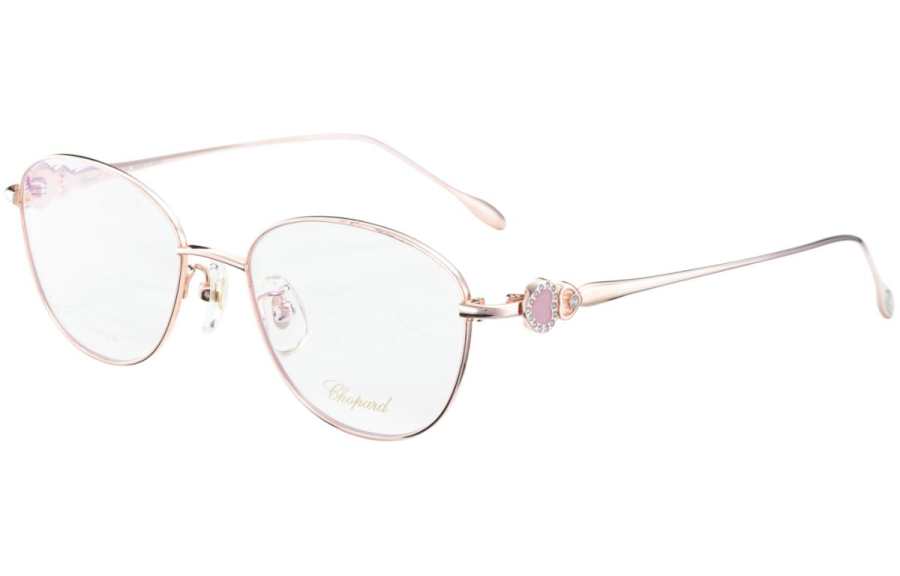 Chopard CHOPARD Pure Titanium Round Eyeglass Frames Women's
