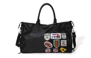 MASTER CANVAS Pu Gym Bag Sports Bag Travel Bag Unisex Black