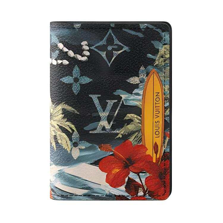 LOUIS VUITTON LOUIS VUITTON Pocket Organizer Monogram Surfin' Navy Blue