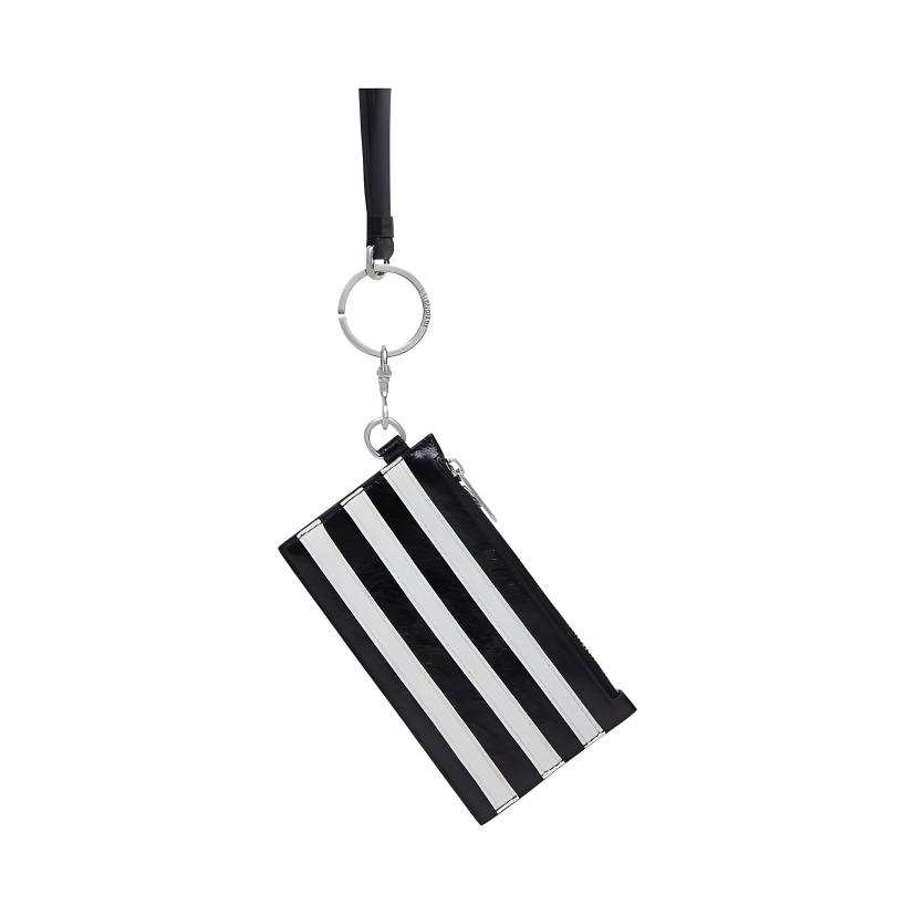 Balenciaga Adidas Originals Collaboration Sheepskin Card Holder Card Holder Unisex Black/White