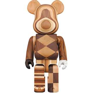 BE@RBRICK x Karimoku 400% Mixed Trendy Figures 28cm