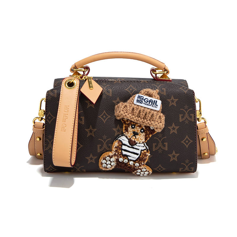MISS GAIL Artificial Leather Handbag Regular Women's Multicolor
