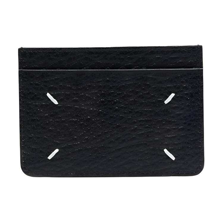 Maison Margiela Leather Card Holder Men's Black