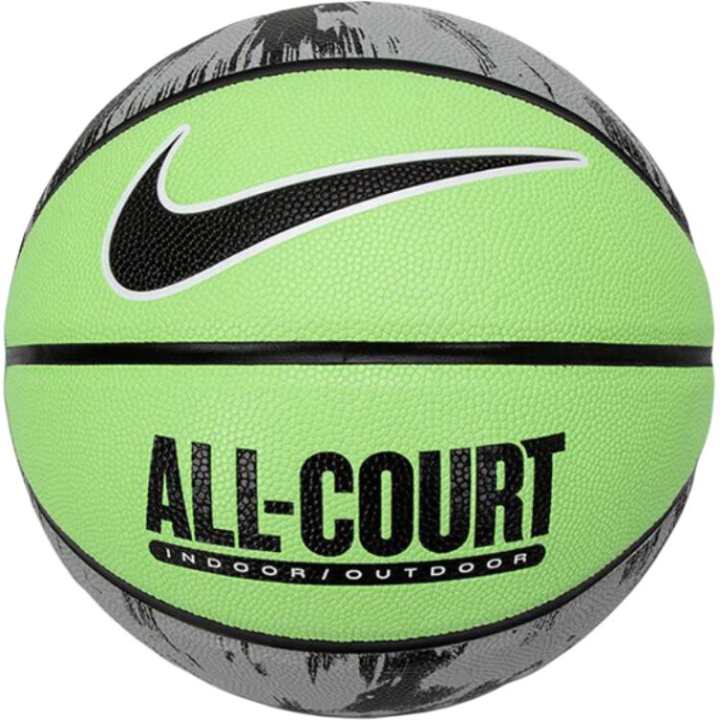 Nike Nike Pu Basketball Green Gray Black Size 7 Training Unisex