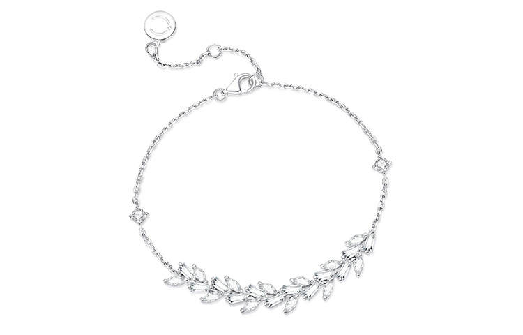 FANCI S925 Silver Spliced Chain Women's
