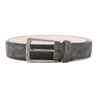 Brunello Cucinelli Suede Buckle Belt