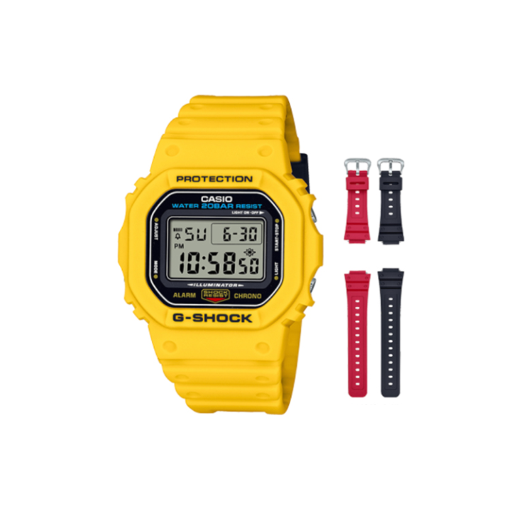 CASIO CASIO Women's G-SQUAD Series Gray Watch DWE-5600R-9