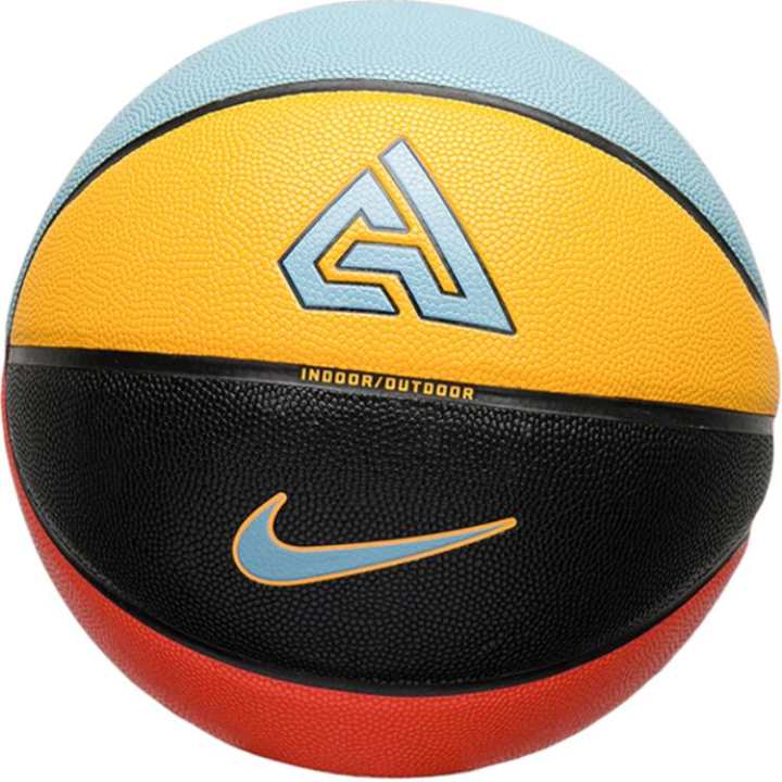 Nike Nike Pu Basketball Blue Black Yellow Size 7 Training Unisex