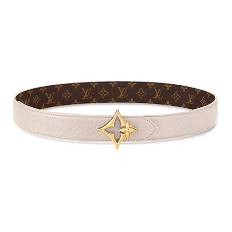 LOUIS VUITTON Lv Lv Flowergram 20mm Reversible Belt