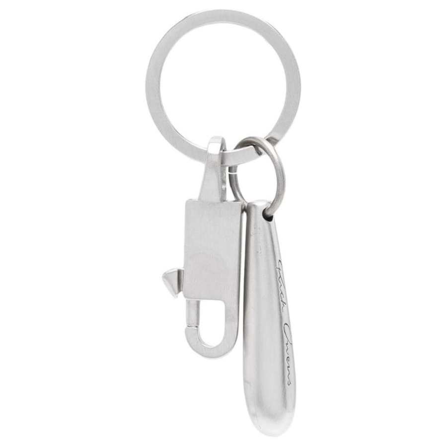 RICK OWENS RICK OWENS Logo-Engraved Keychain