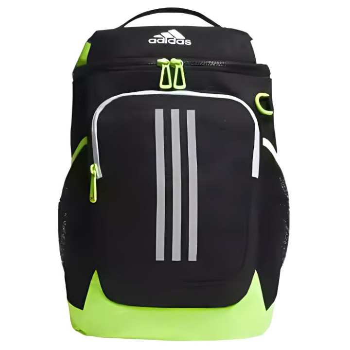 Adidas Adidas Polyester Backpack Regular Men's Black & Bright Lemon