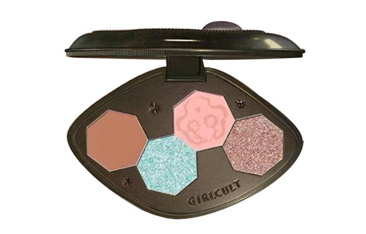 Girlcult Cyber Chaozai Collection Quad Eye Shadow Easy to Blend Natural Eye Enhancing