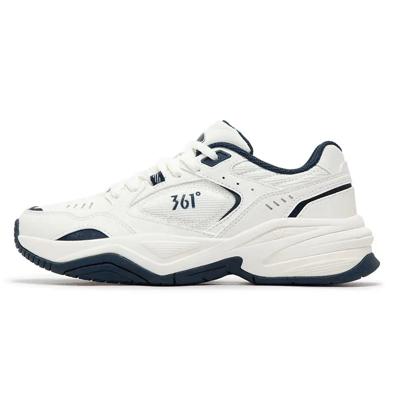 361° Sail Collection Slip Resistant Abrasion Resistant Low top Chunky Sneakers Women's White Blue