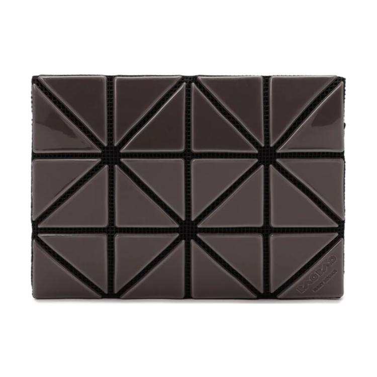 ISSEY MIYAKE Card Case Polyvinyl Chloride Resin Card Holder Women's Gray