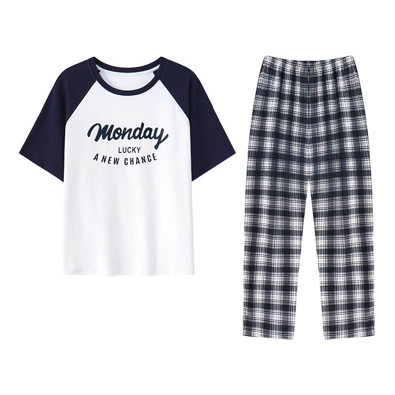 MIIOW MIIOW Pajama Set Women's Blue White