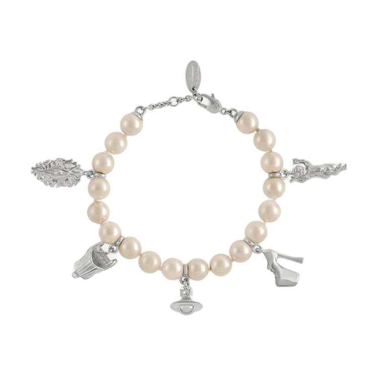 Vivienne Westwood Brass Bracelets Women's Silver