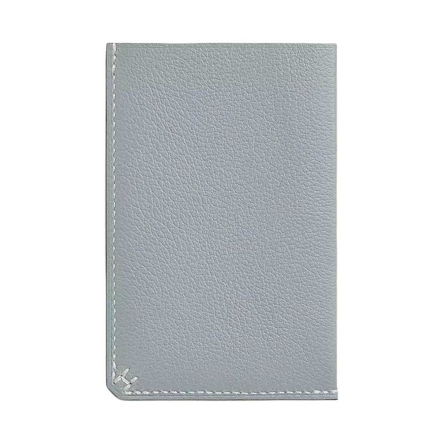 HERMES H Sellier Flap Closure Evercolor Leather Card Holder Men's 8U Bleu Glacier Blue