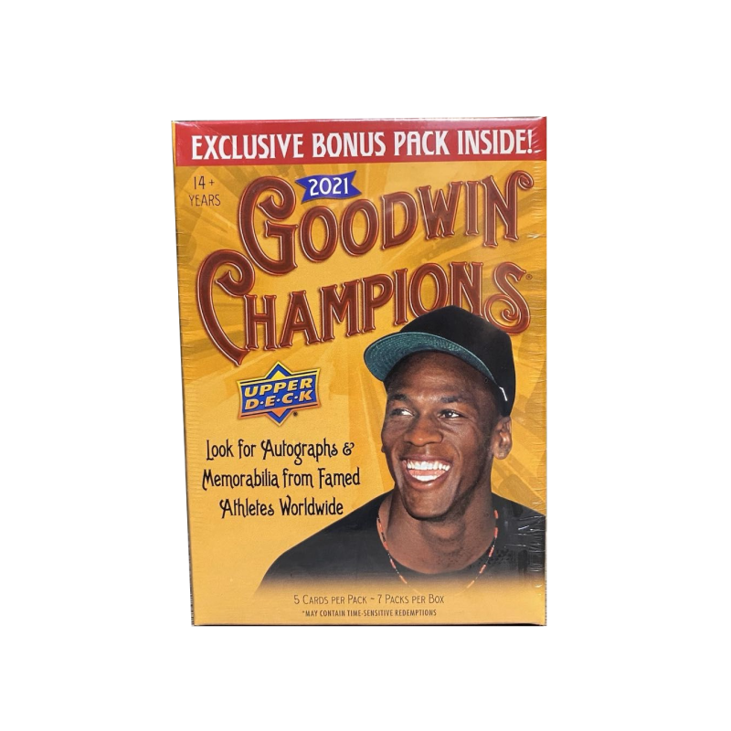 UPPER D.E.C.K UPPER D.E.C.K 2021 22 Goodwin Champions China Edition, Hand Grenade Box Sports Cards Full Box