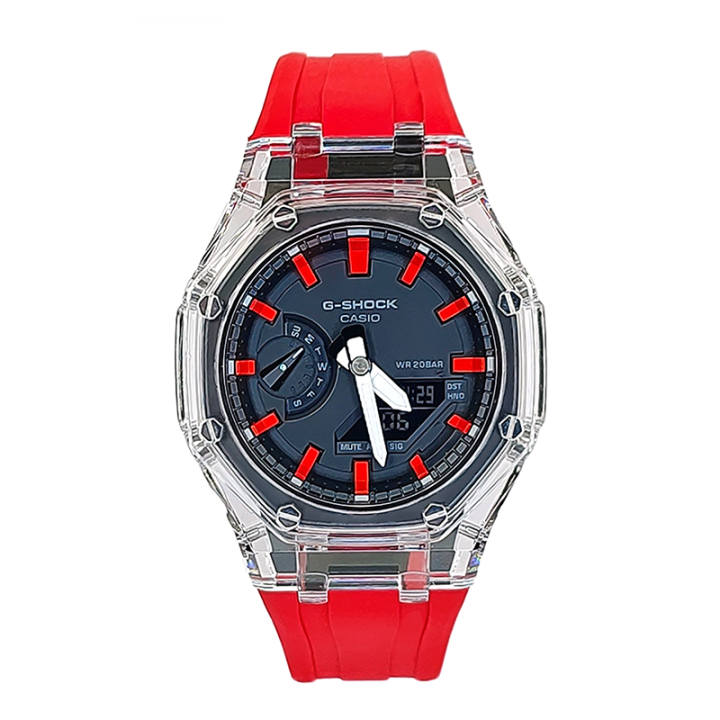 CASIO CASIO Men Liquid Crystal/Analog Dual Display Series 44mm Black Watch