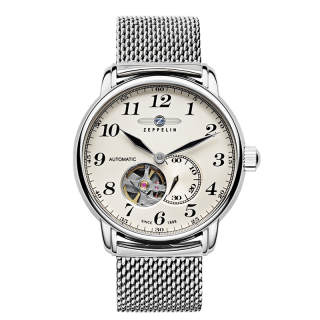 ZEPPELIN Piaget Collection Automatic Mechanical Movement Men's Watches Watch 40 White Dial