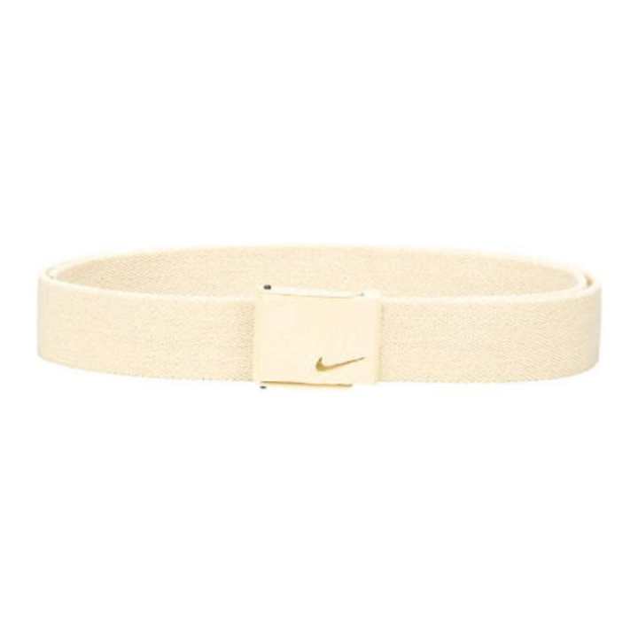 Nike Nike Outsole Pattern Design Belts Unisex Beige Width 3.8CM