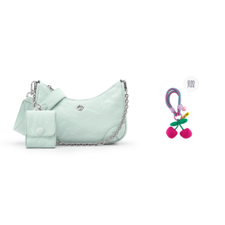 HE BAO BAO Pu Shoulder Bag Women's Multicolor