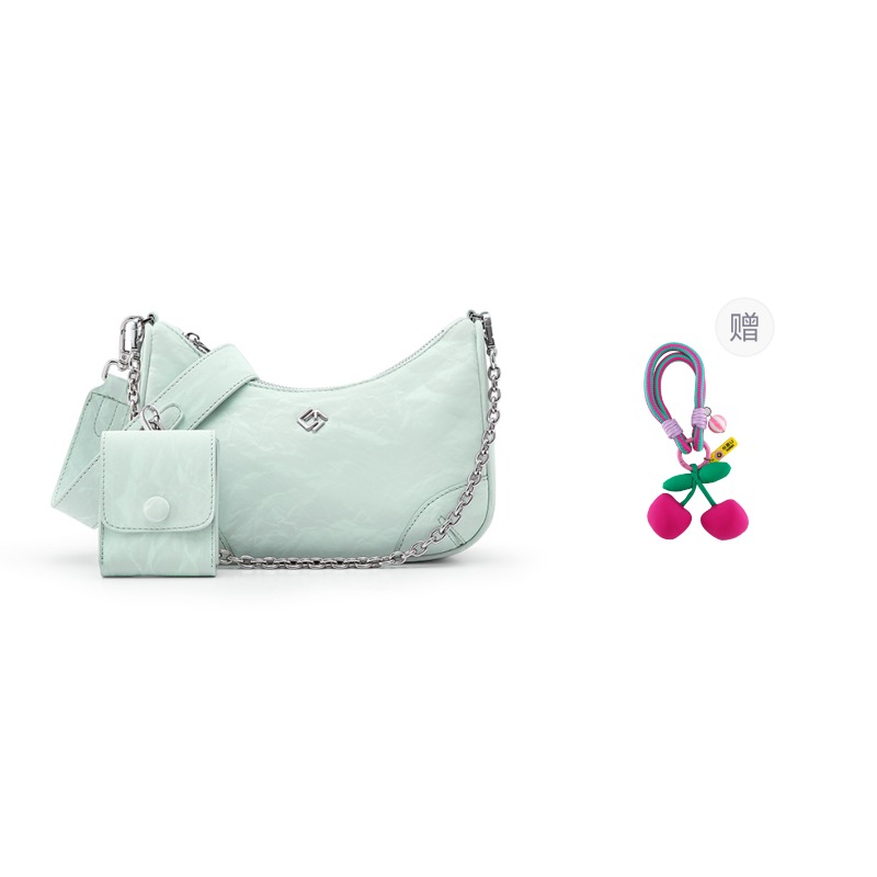 HE BAO BAO Pu Shoulder Bag Women's Multicolor