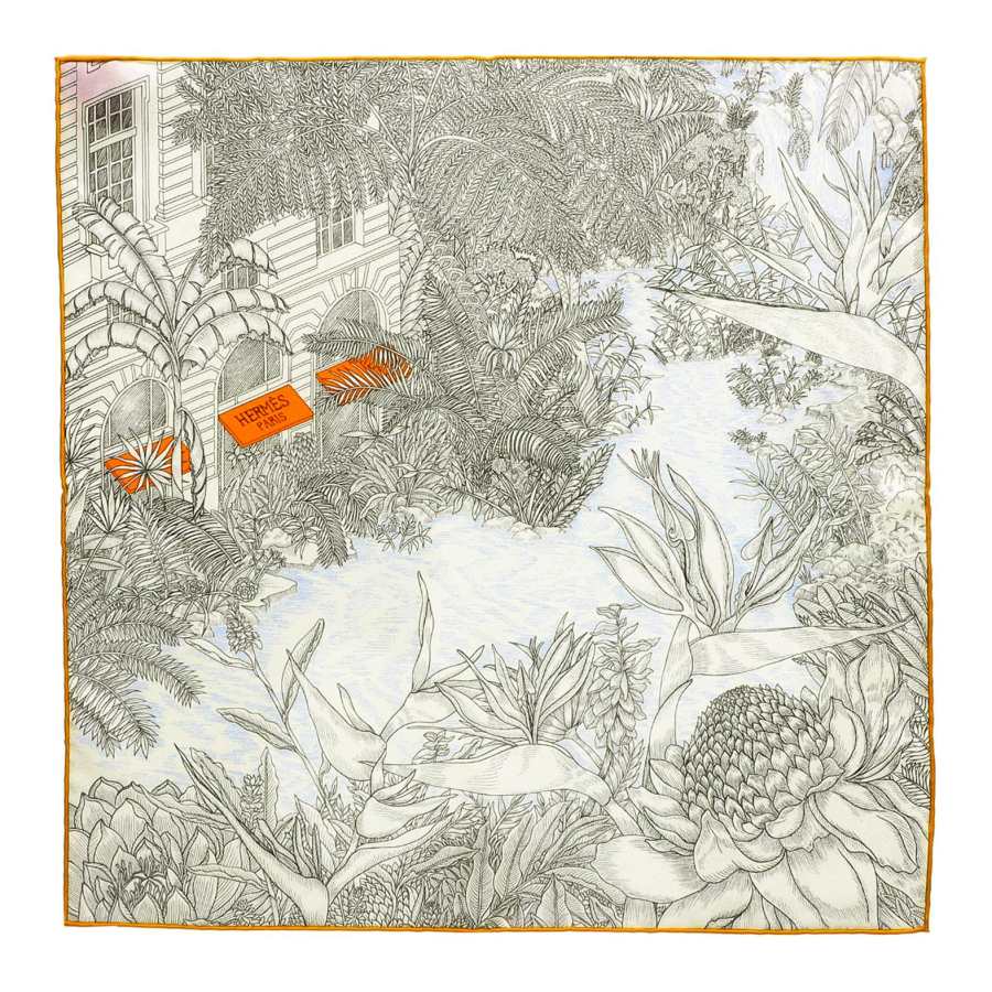 HERMES HERMES Faubourg Scarves Women's