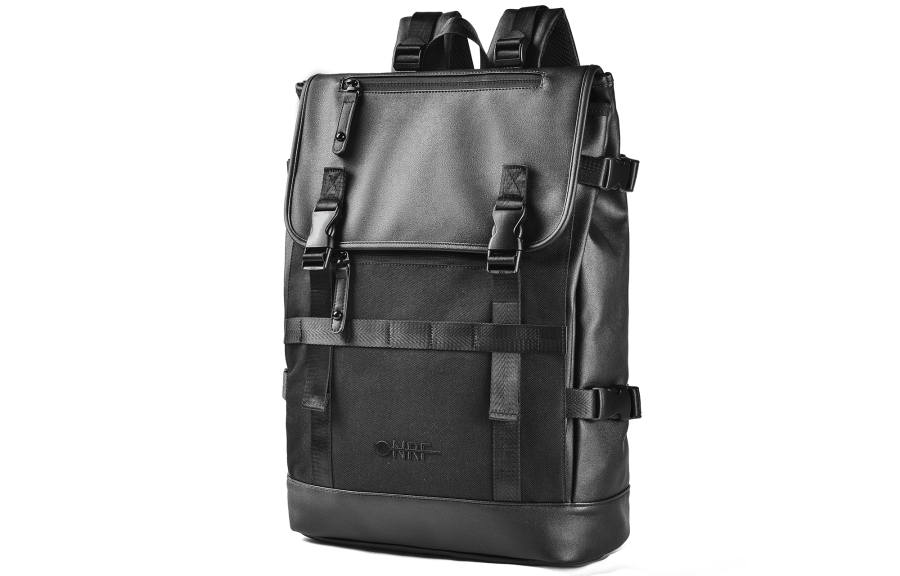 ONRF ONRF PVC Polyester Backpack Unisex Black