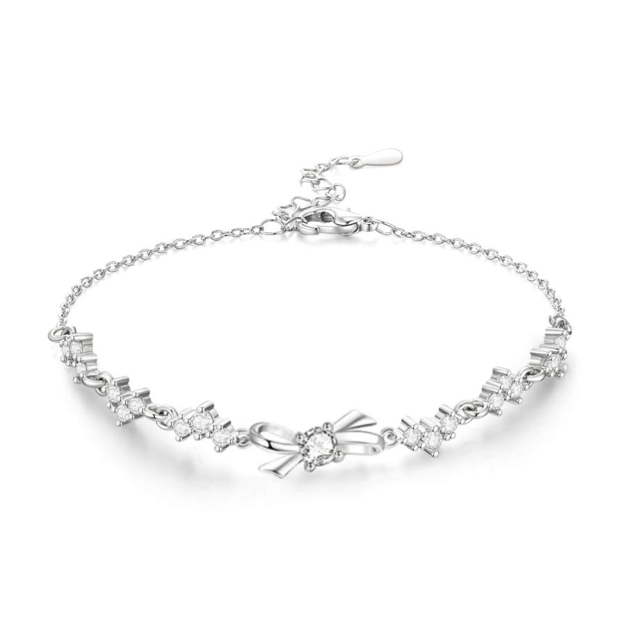Jodie&Kevin Jodie&Kevin Zircon Bracelets Women's Silver