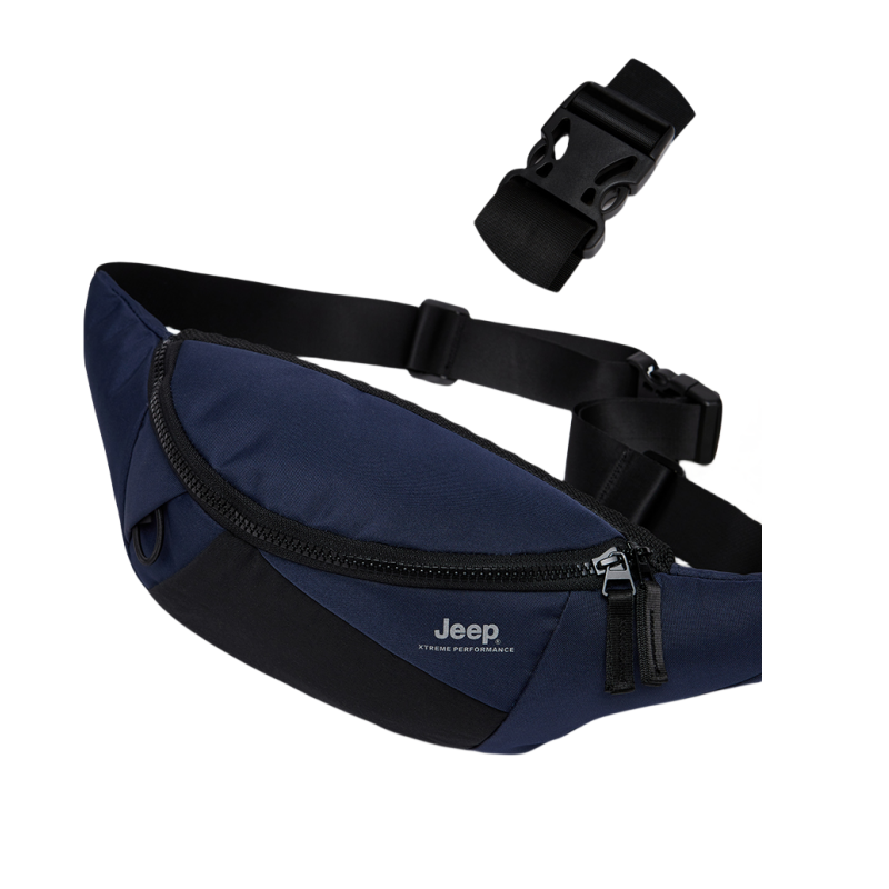 Jeep Fabric Crossbody Bag, Sling Bag, Fanny Pack Unisex Multicolor