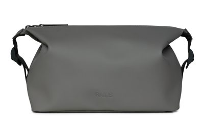 Rains Polyester Toiletry Bag Unisex Black