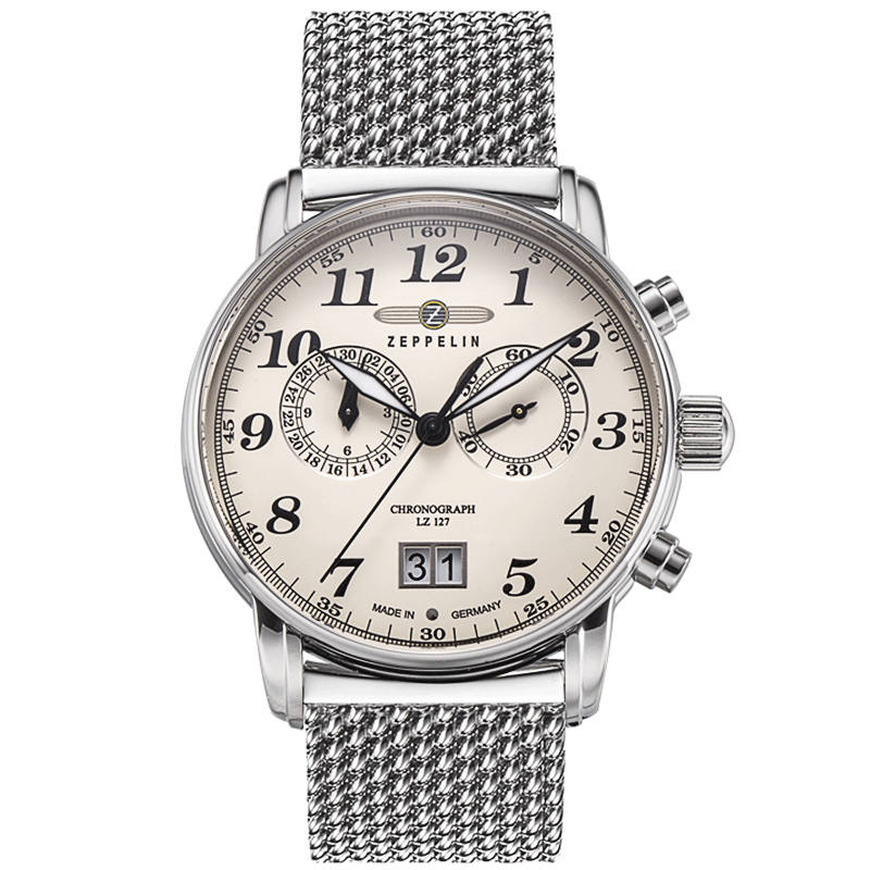 ZEPPELIN Piaget Collection Quartz Movement Men's Watches Watch 40 Mother of Pearl Color Watch Dial