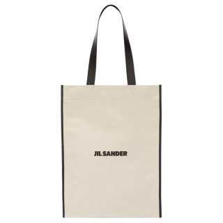 JIL SANDER Logo Printed Medium Tote Bag