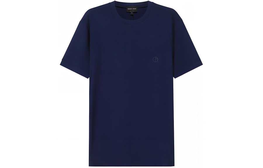 GIORGIO ARMANI ARMANI SS22 T Shirt Men's Dark Blue