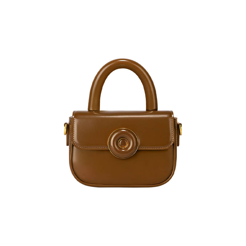 ONE TIME Synthetic Leather Donut Handbag Crossbody One Shoulder Bag Regular Women's