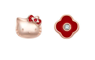 TIDECOLOR 925 Sterling Silver Synthetic Cubic Zirconia Stud Earrings Women's Red