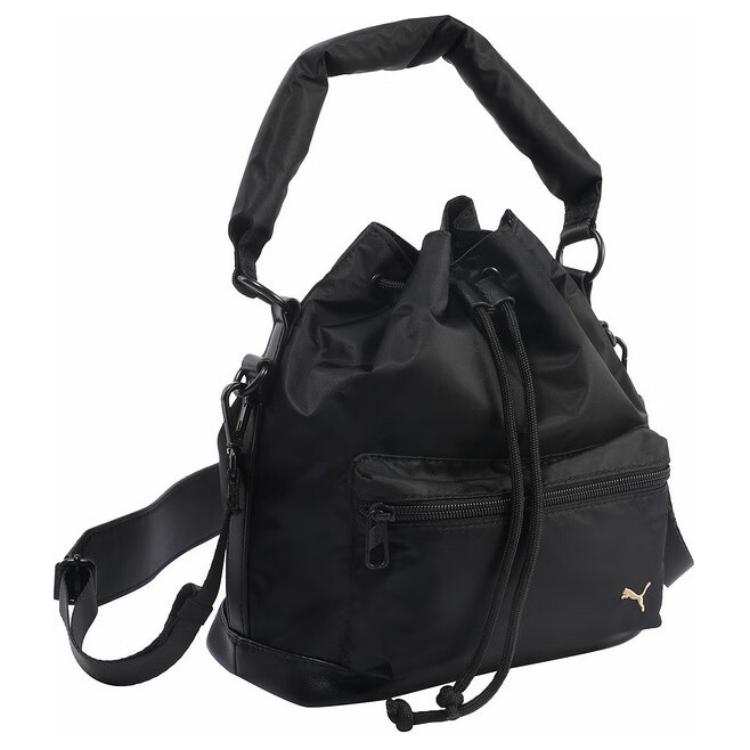 PUMA PUMA Polyester One Shoulder Handbag Regular Unisex Black