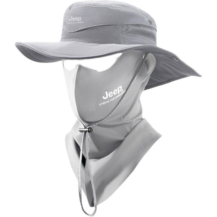 Jeep Jeep Polyester Sun Protection Hat Set Unisex