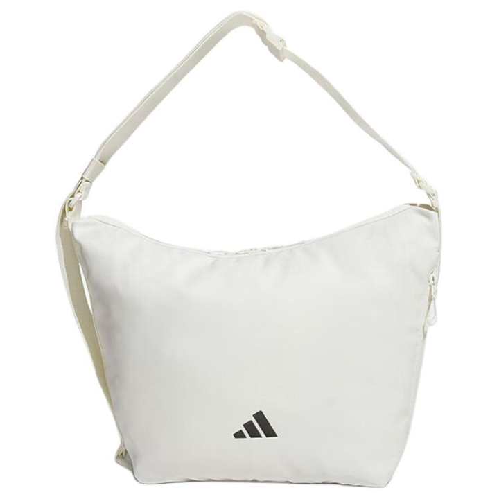 Adidas Adidas Polyester Handbag, Shoulder Bag Medium Unisex White