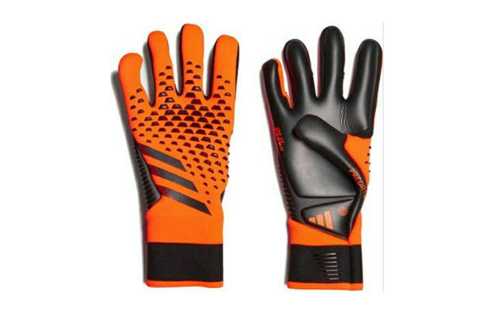 Adidas Adidas Recycled Polyester, Polyurethane, Nylon Gloves Unisex Black