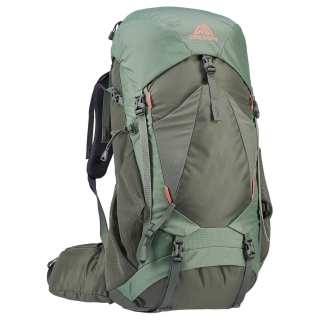 GREGORY 44L Outdoor Bags Recycled Nylon Lichen Green/Arctic Blue/Red Unisex